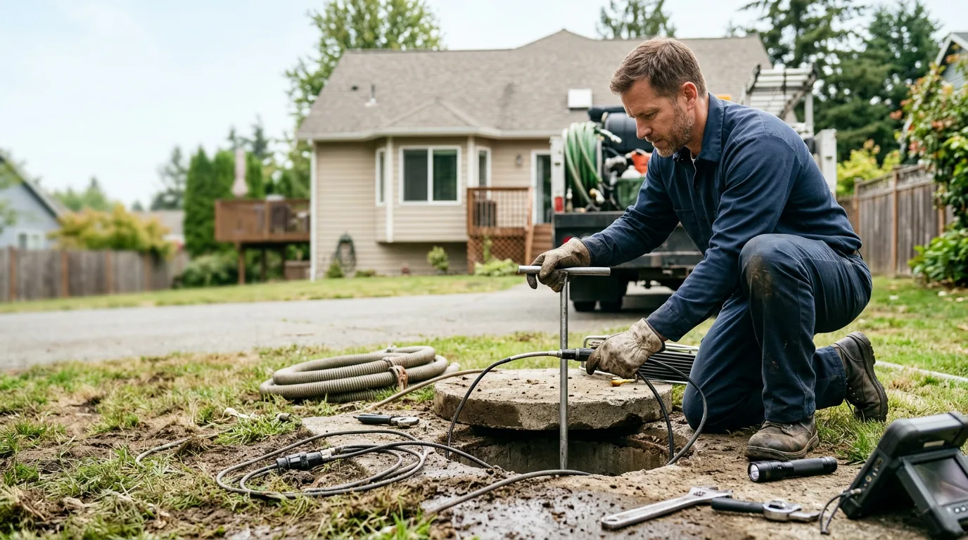 Septic Tank Pumping in Marion, MI